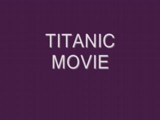 Titanic movie