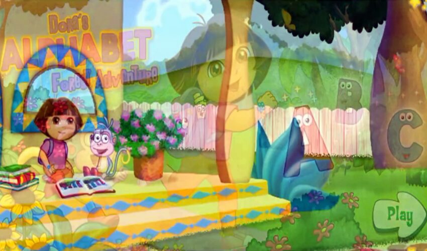 Dora the Explorer – Dora Alphabet Forest Adventure Movies Game – Dora Games For Children Full Movie