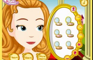 Sofia the First and Amber Flower Girls Make Up & Dress Up – Disney Movie Cartoon Game for