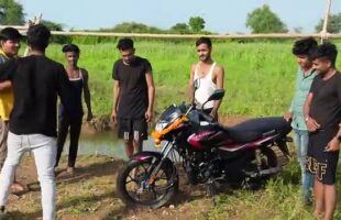 पानी में गिरते ही खेल खत्म  Winner Get New Bike | a1 adventure