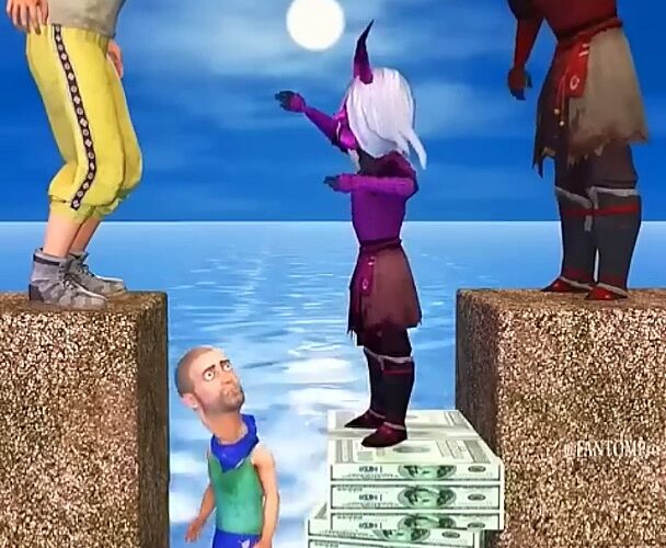 Adam vs samurai in free fire challenge  @FantomPro1 @chotavillansks