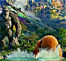 The Kong   Hollywood in Hindi  #power #kong #shorts