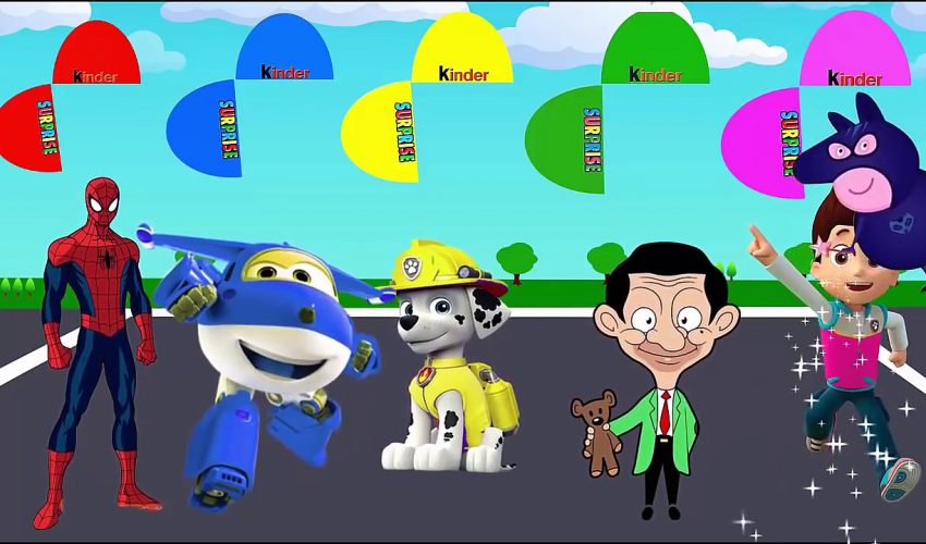 Animation Movies For Kids ♥ Paw Patrol Full Episodes English ♥ Spiderman & Mr Bean