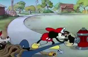 Mickey Mouse,Donald Duck,Goofy Mickeys Fire Brigade