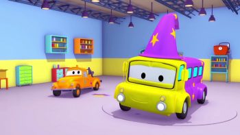 Tom The Tow Truck’s Paint Shop – Cindy is a SIREN _ Truck cartoons for kids ,animated cartoons Movies comedy action tv series 2018