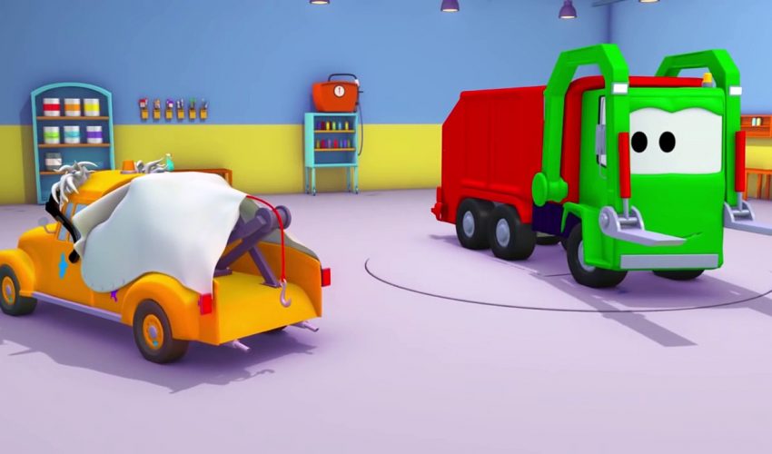 Tom The Tow Truck’s Paint Shop – Katie is Dora the Explorer _ Truck and car cartoons for kids ,animated cartoons Movies comedy action tv series 2018