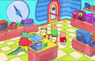 Hurray for Huckle -Busytown Mysteries- 117 – The Flying Saucer Mystery – Cartoons for Kids (1)