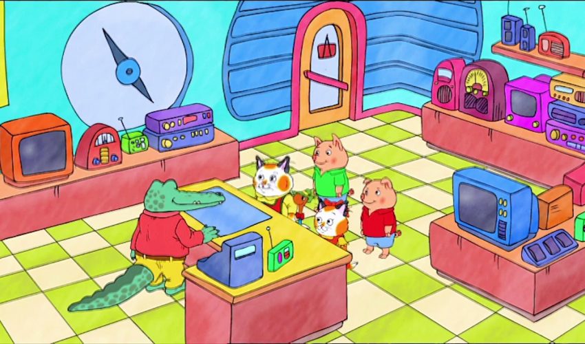 Hurray for Huckle -Busytown Mysteries- 117 – The Flying Saucer Mystery – Cartoons for Kids (1)