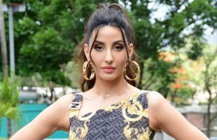 Nora Fatehi At The Shoot Of ‘Dance Deewane Juniors’, Filmcity